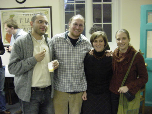 David Nofre, Stefan Pohl Valero, Sarah Dry and Matiana Gonzalez Silva